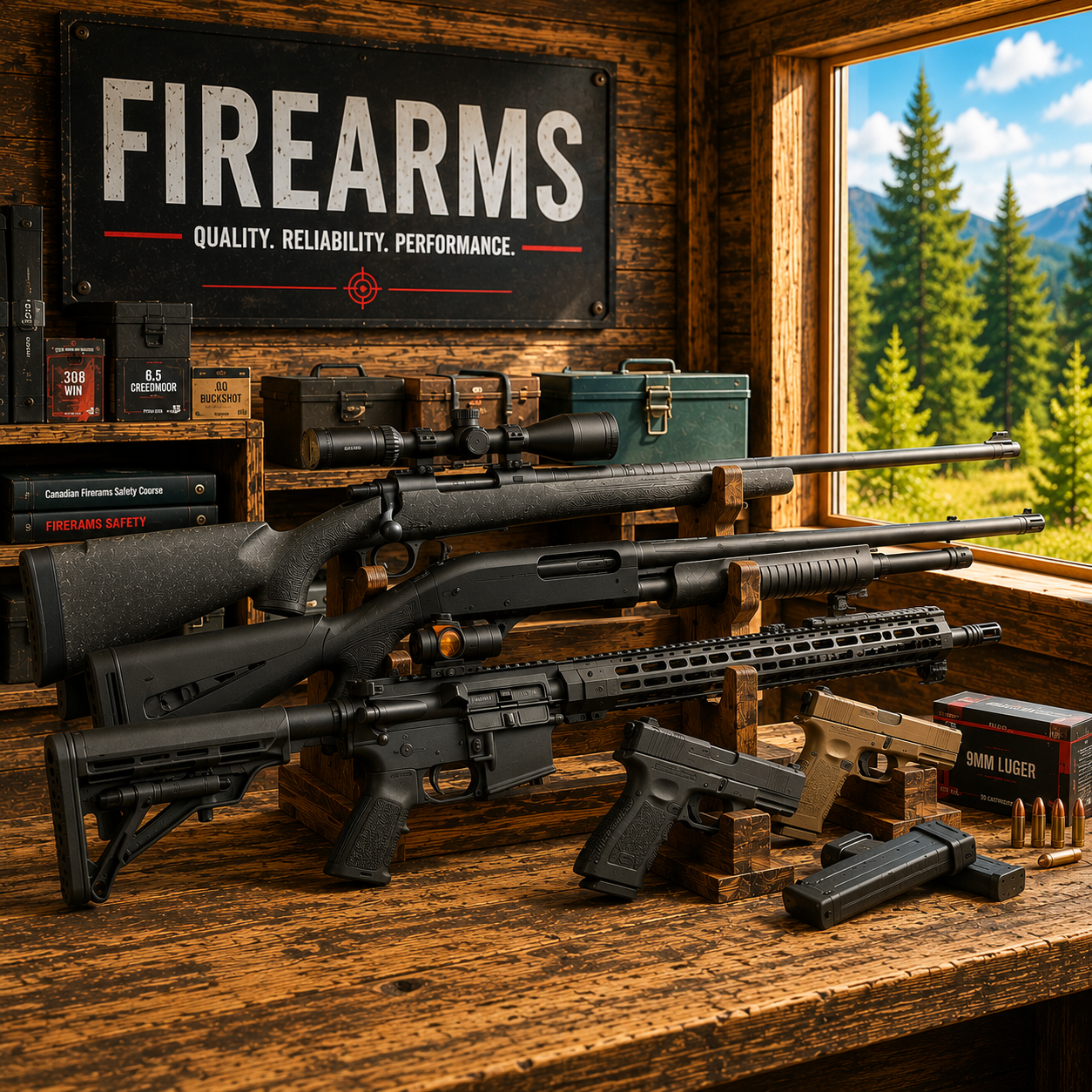 Firearms
