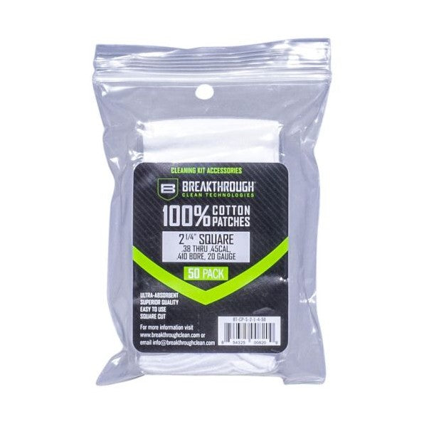 Breakthrough - Cotton Patches - 2-1/4 - 50PK