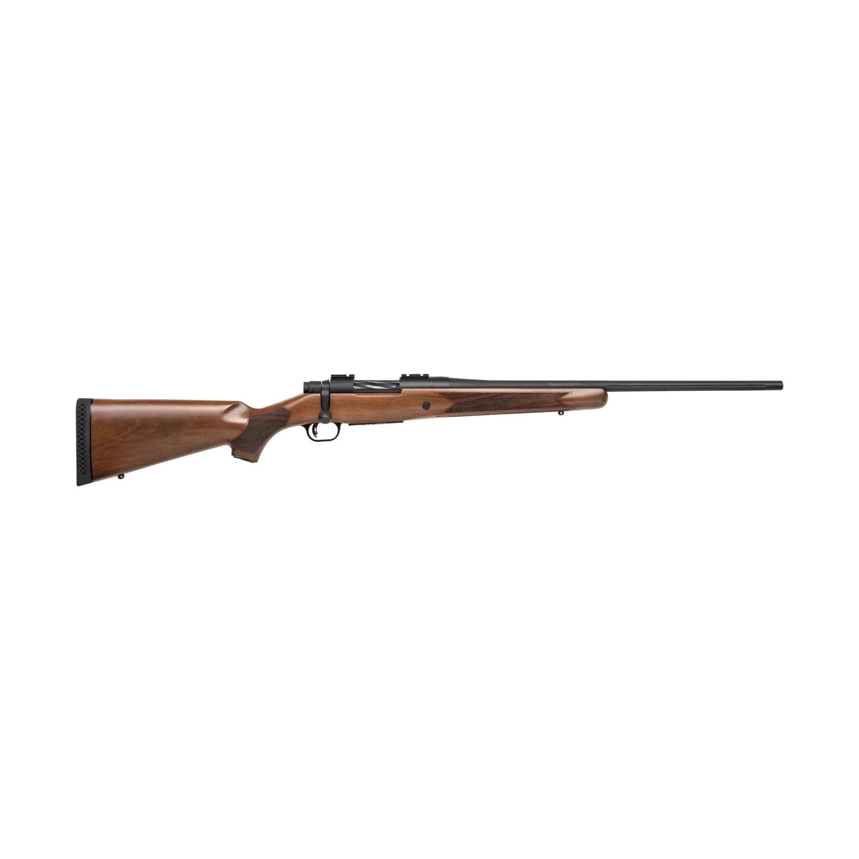 MOSSBERG PATRIOT 308 WIN 22"BBL MATTE BLUE/WALNUT STOCK