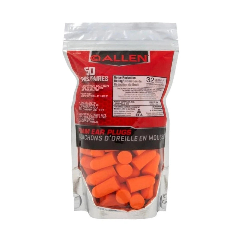 Allen Foam Ear Plugs - 50 image 0