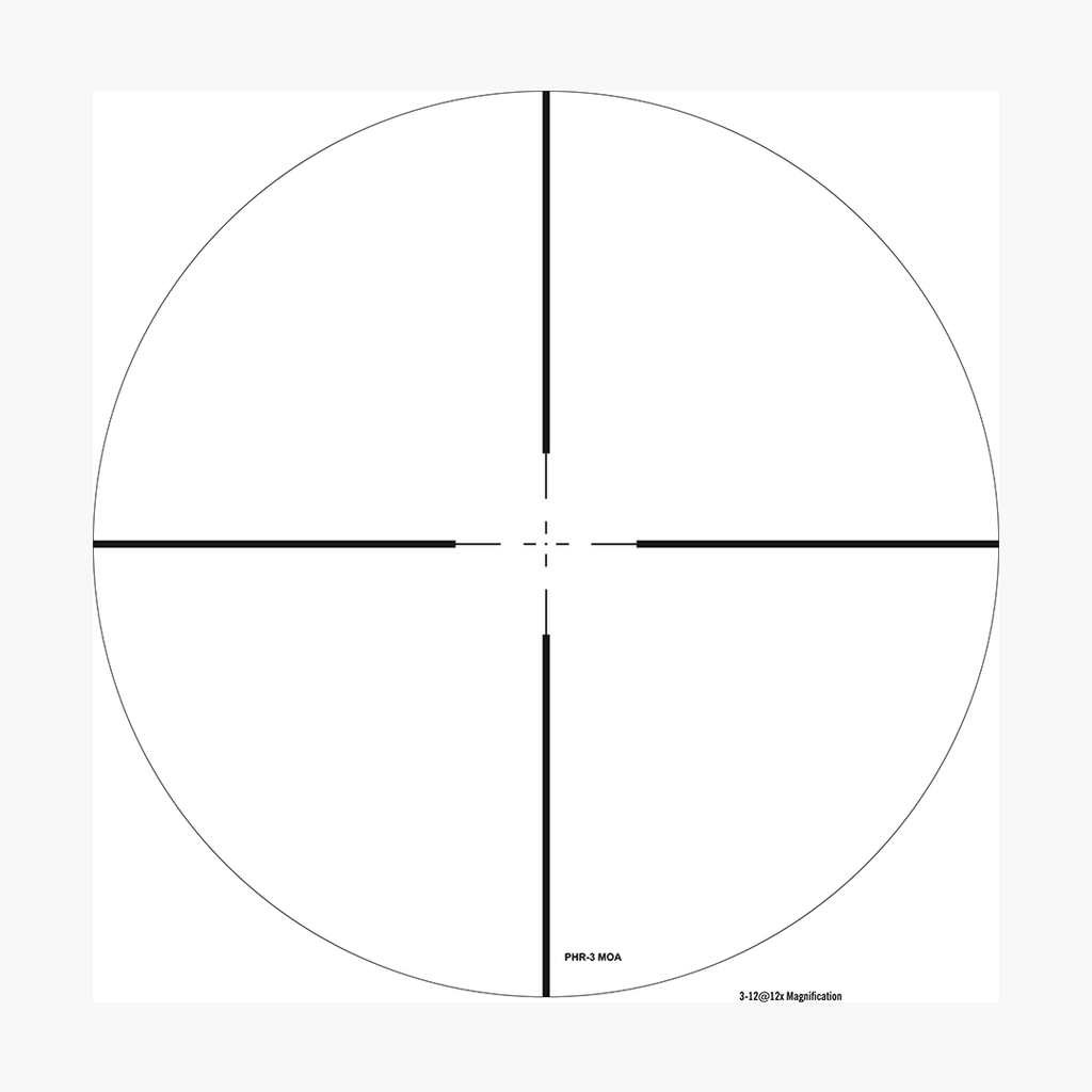ZEROTECH THRIVE 3-9X40MM PHR 3 RETICLE image 1