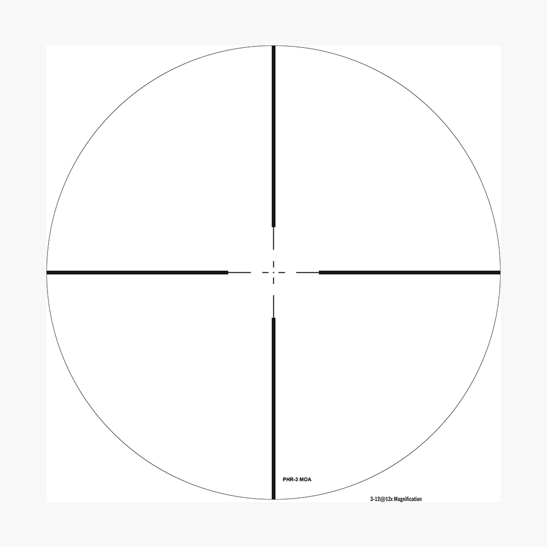 ZEROTECH THRIVE 3-9X40MM PHR 3 RETICLE image 1