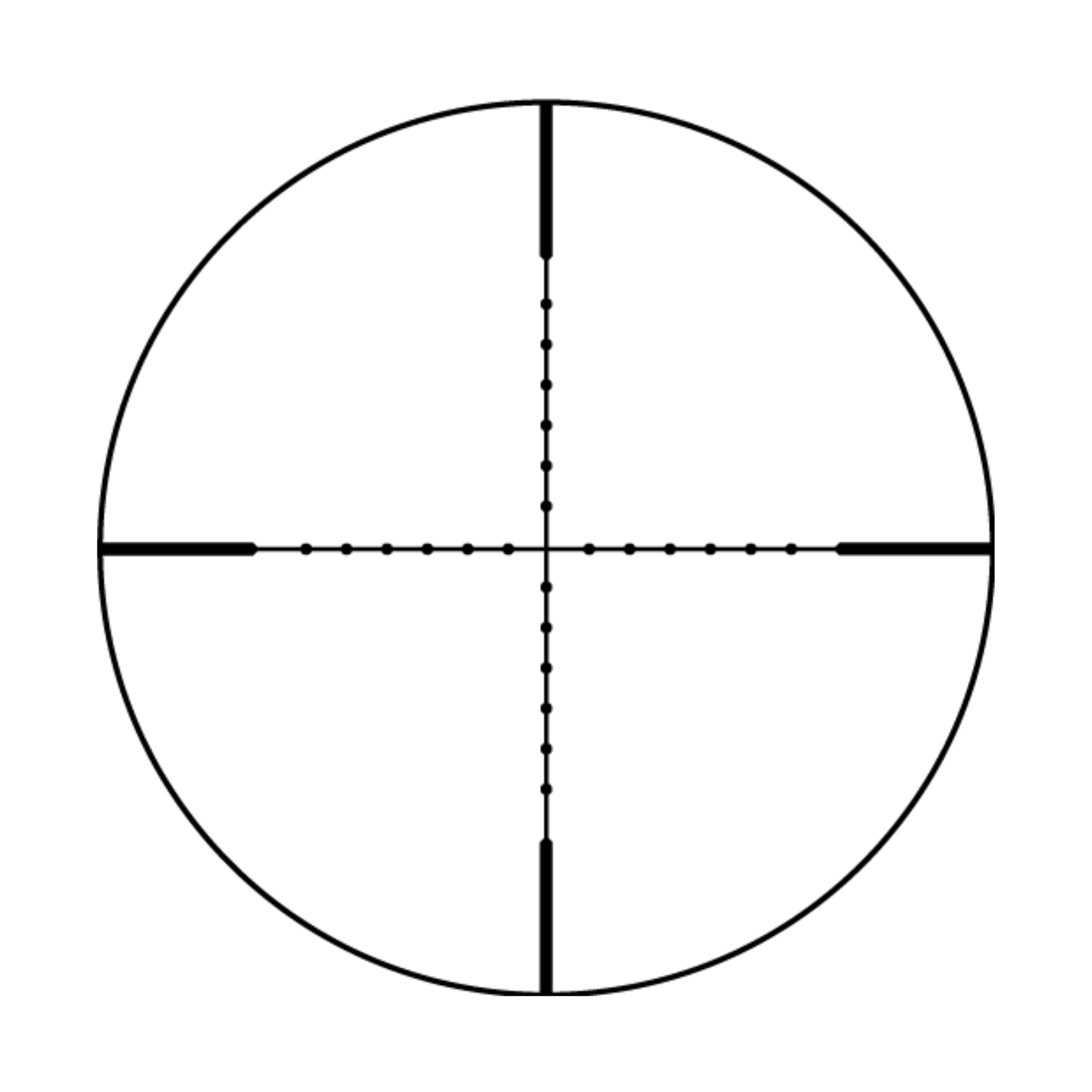 ZEROTECH THRIVE 3-12X44MM MILDOT RETICLE image 1