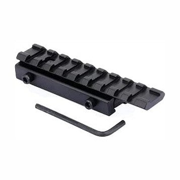 11mm to 20mm dovetail to picatinny rail adapter