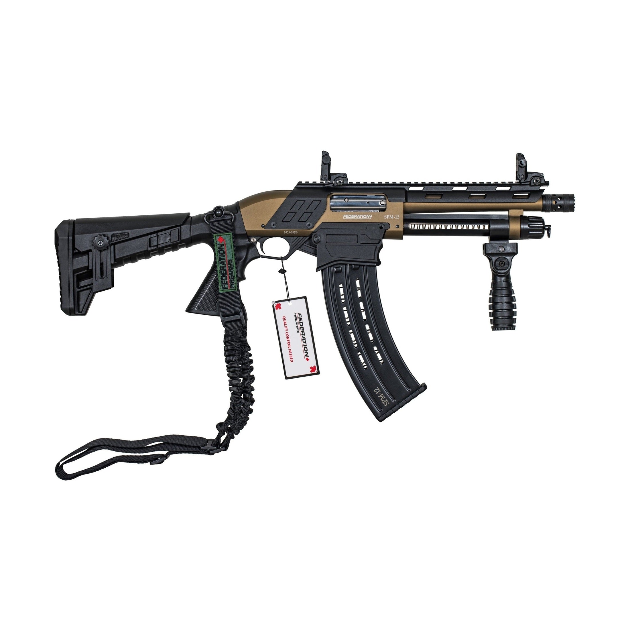 Federation Firearms/SPM-12/9"Shorty/White/12GA image 2