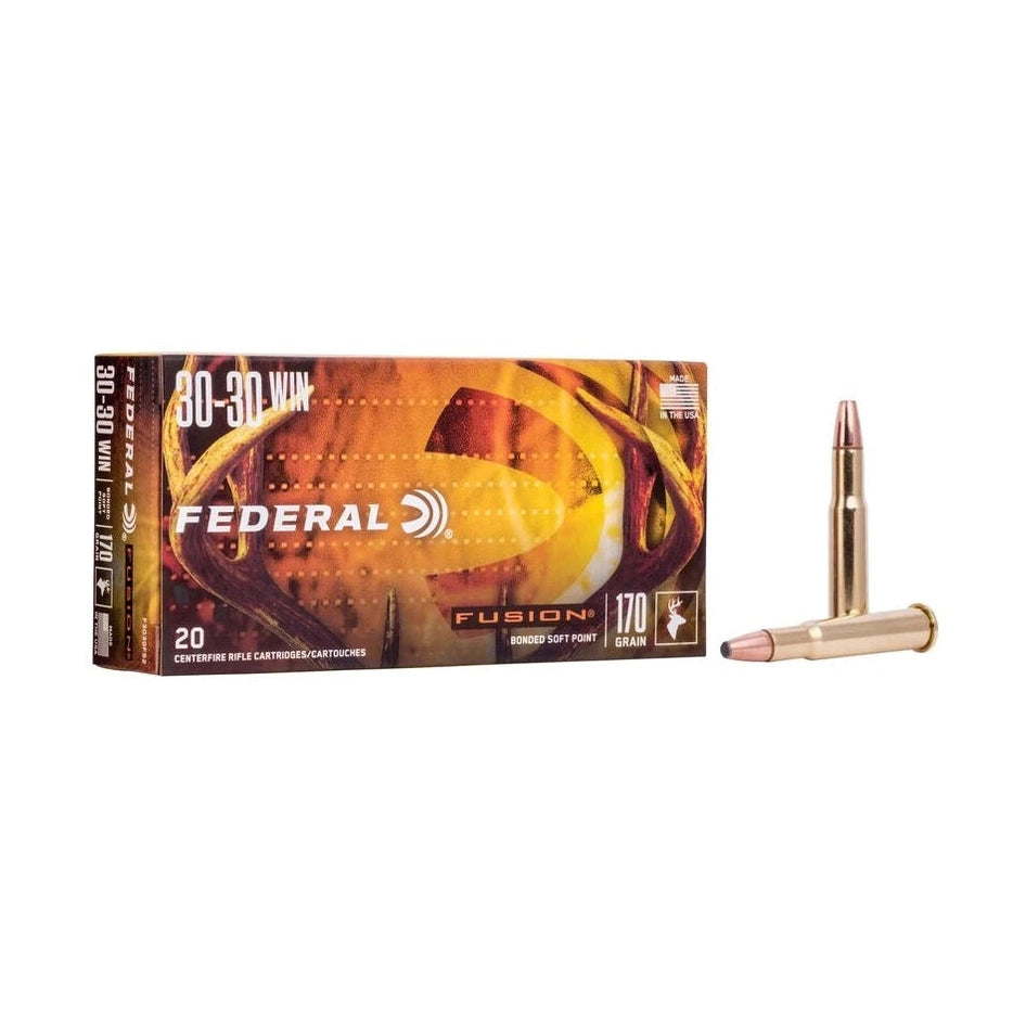 Federal Fusion 30-30 WIN, 170 Grains, 20 image 0