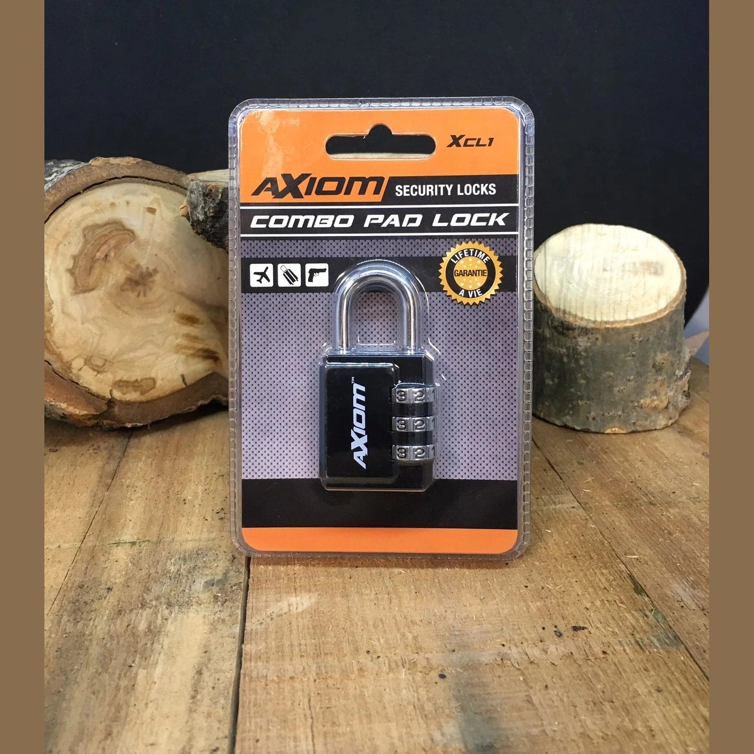 Axiom Combo Pad Lock - 30mm image 0