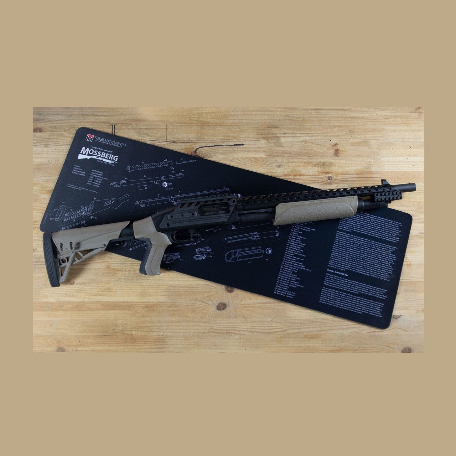 TekMat  Gun Cleaning Mat, 12''x36'', Mossberg image 5