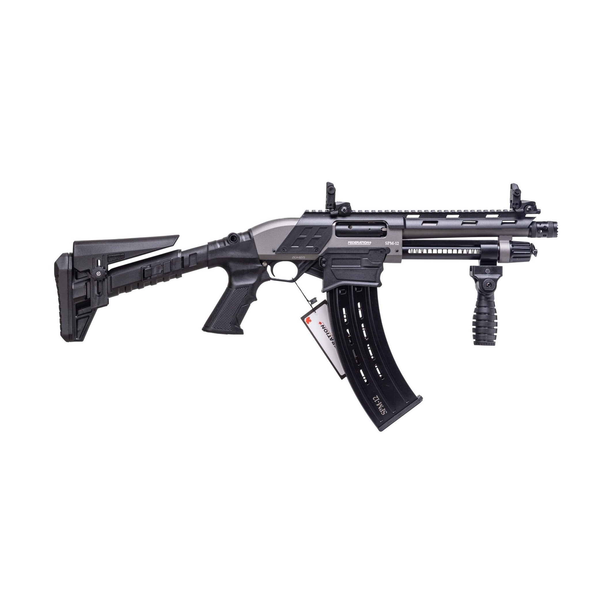 Federation Firearms/SPM-12/9"Shorty/White/12GA image 0