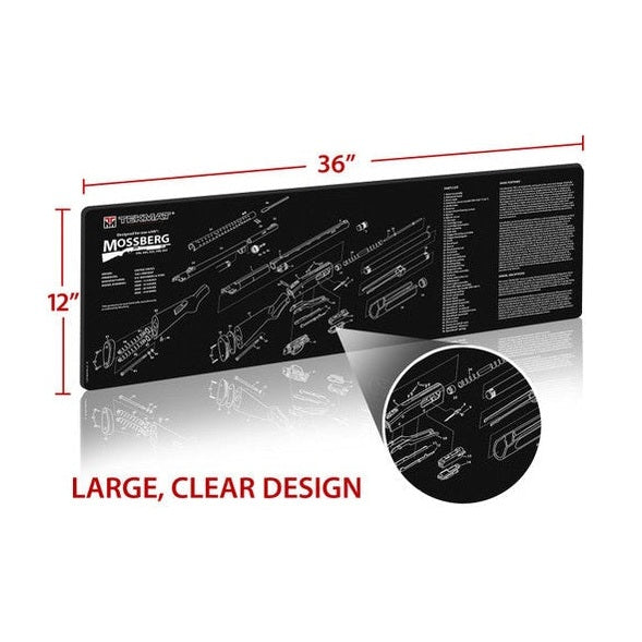 TekMat  Gun Cleaning Mat, 12''x36'', Mossberg image 1