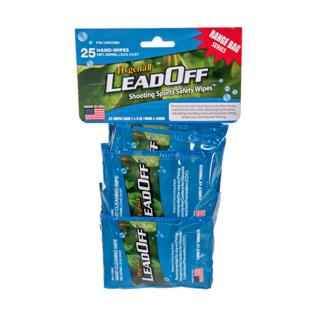 Hygenall Leadoff - single wipes - range bag 25pk