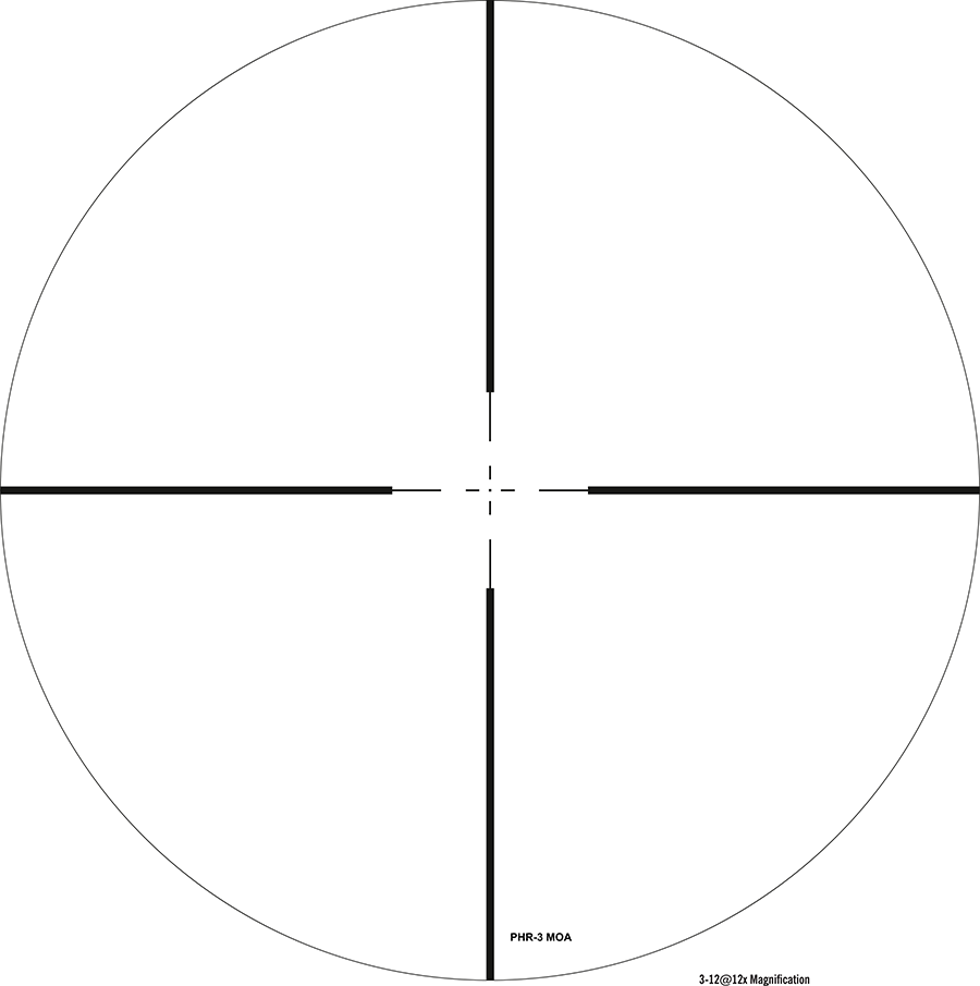 ZEROTECH THRIVE 3-12X44MM SFP MULTIPLE RETICLES