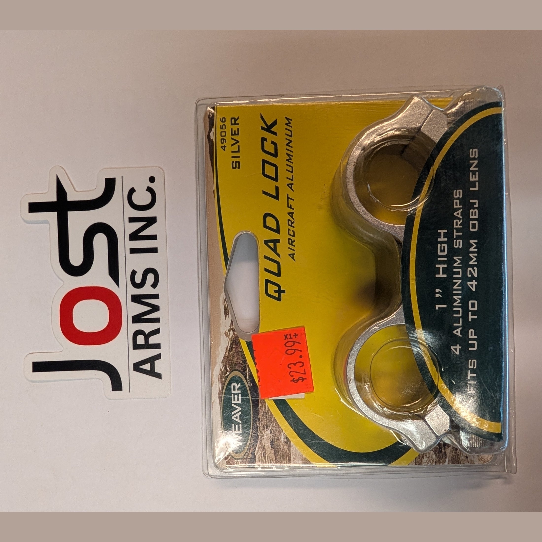 Weaver Quad Lock 1" High