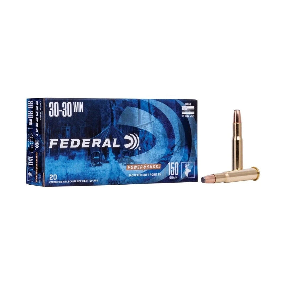 Federal 30-30 WIN - 150gr hi-shok jsp fn image 0