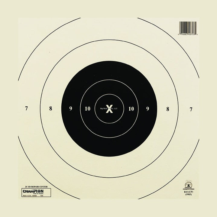Champion 25 yard pistol target image 0