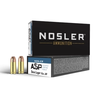 Nosler Match Grade 9MM, JHP, 115 Gr, 50 image 0