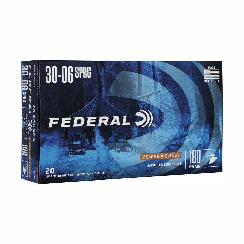 Federal Power-Shok 30-06 SPR, SP, 180 Grains image 0