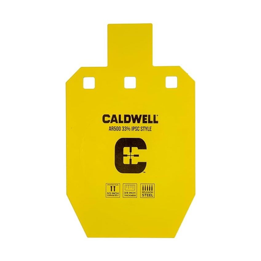 CaldwelL AR500 33% IPSC Steel Target image 0