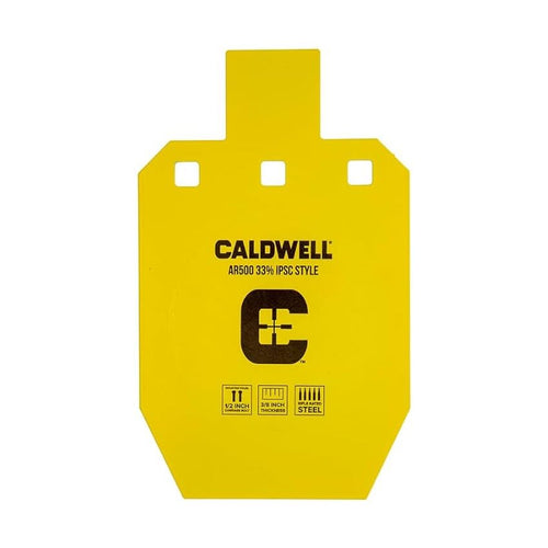 CaldwelL AR500 33% IPSC Steel Target image 0