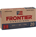 Hornady Frontier 5.56 NATO 55GR HP MATCH AMMO 20 RD/BOX