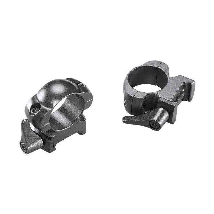 WEAVER GRAND SLAM LEVER LOCK 1" HIGH MATTE RINGS