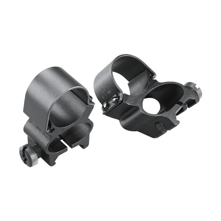 Weaver DETACHABLE EXT SEE-THRU RINGS 1" MATTE