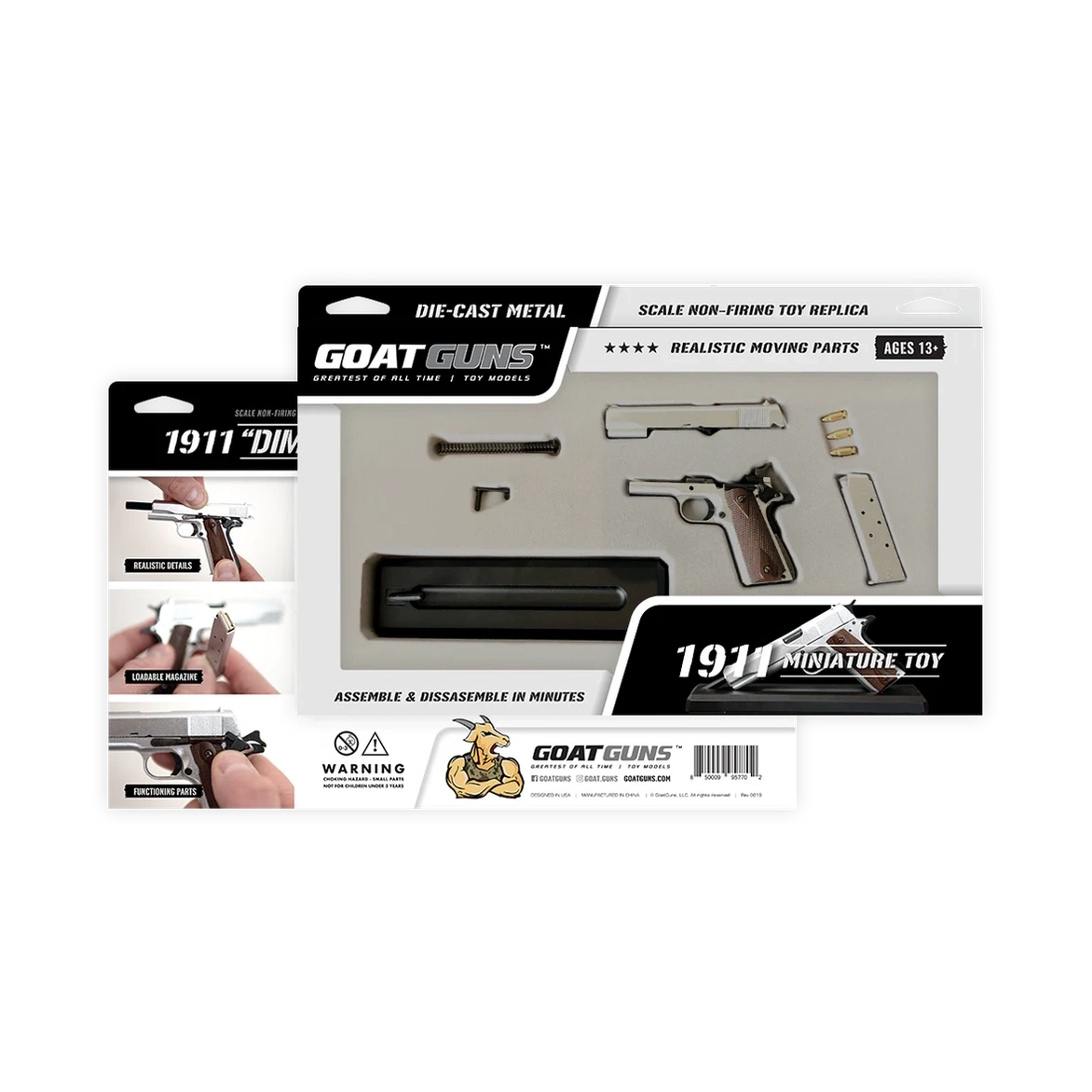 GoatGuns 1911 - Silver image 3