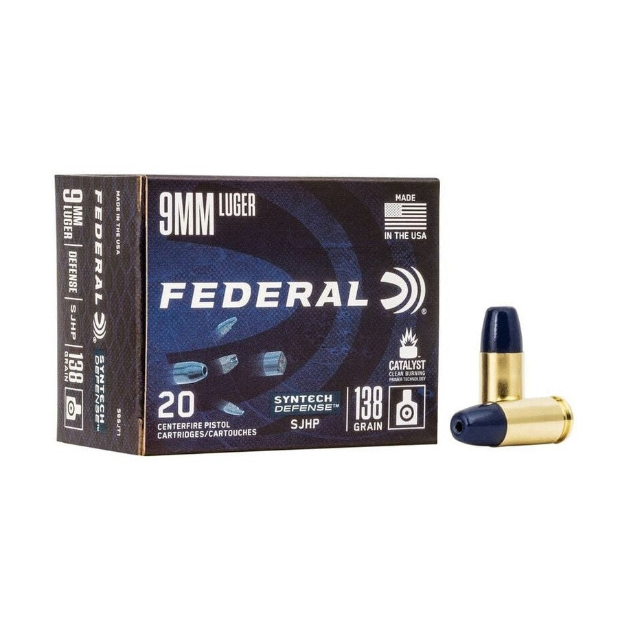 Federal American Eagle Syntech Defense, 9mm 138 Grain image 0