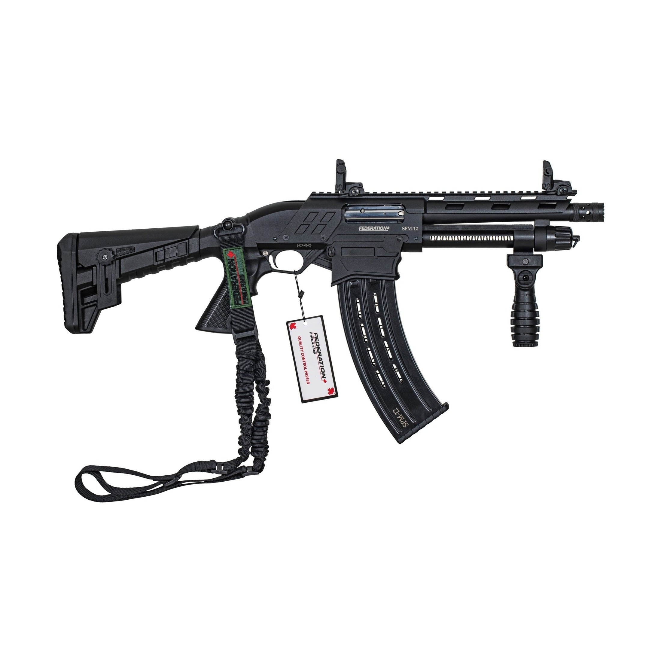 Federation Firearms SPM-12 9" BBL Shorty BLACK 12GA image 0