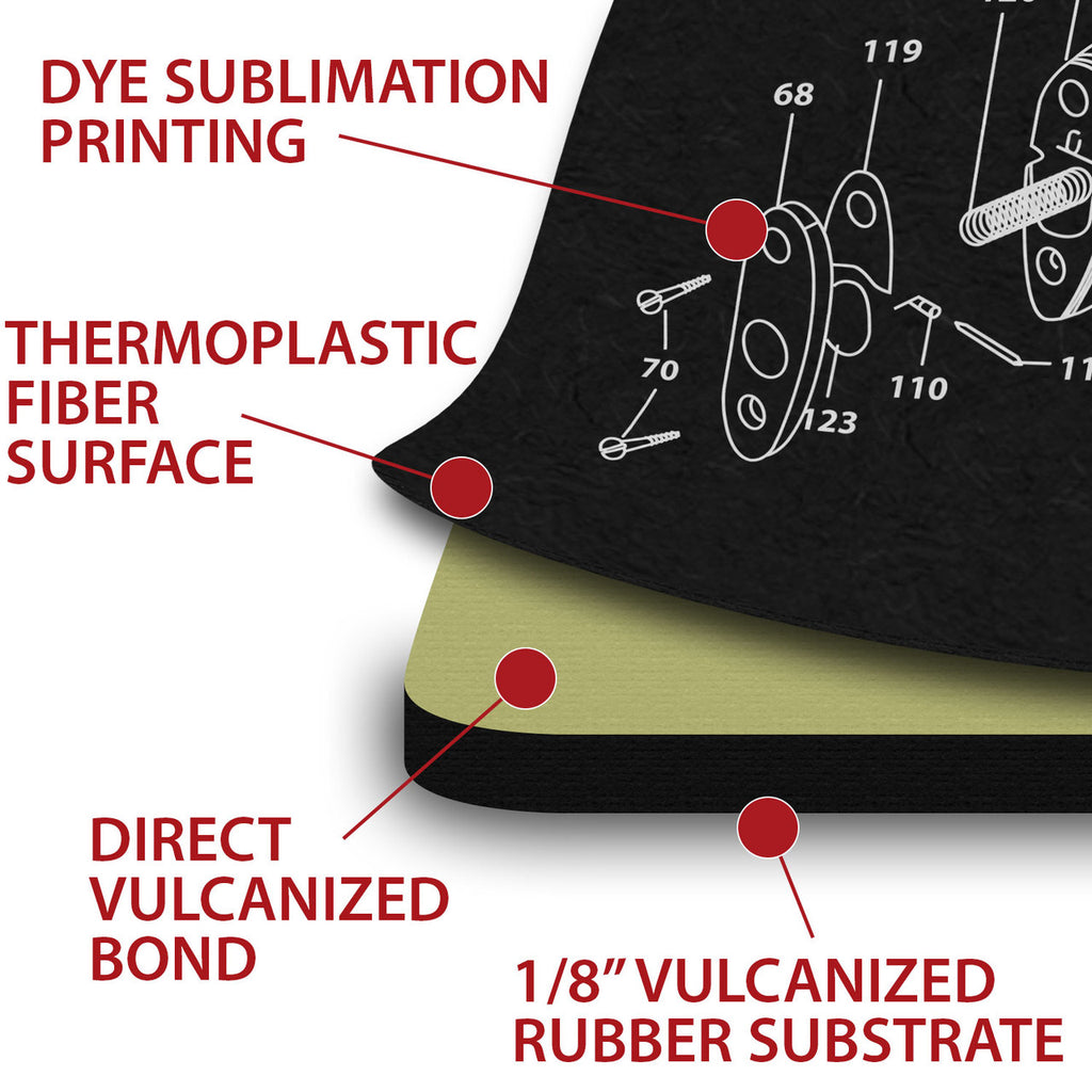 TekMat Gun Cleaning Mat, 12''x36'', Remington 700